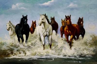 unknow artist Horses 023 china oil painting image